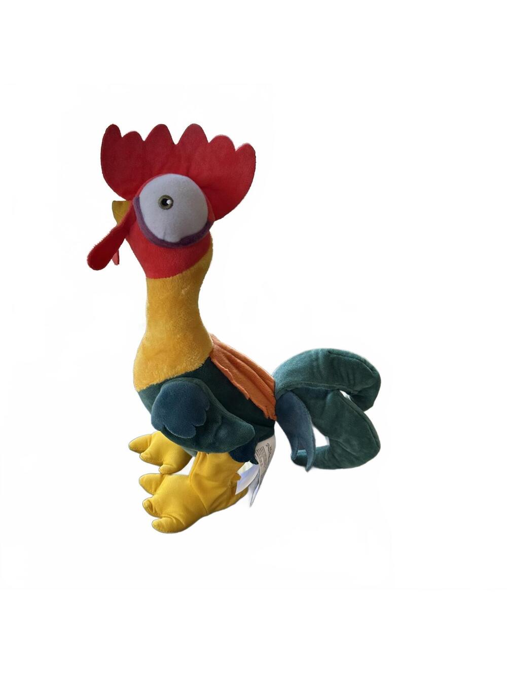 EUC! Disney Moana Hei Hei Clucking Dancing Rooster - Plush Electronic Toy 13"